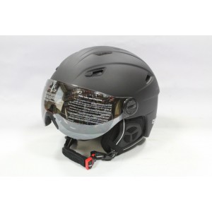 Kask z szybą WOOSH LR H-05 MATT BLACK XL 61-62