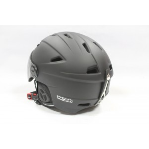 Kask z szybą WOOSH LR H-05 MATT BLACK XL 61-62