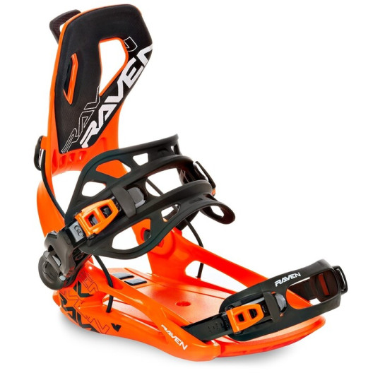 Wiązanie snowboardowe Raven FT360 orange